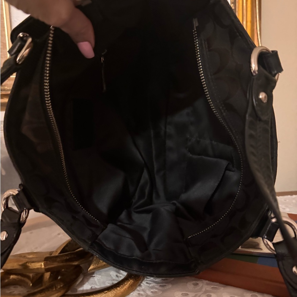 Coach Circle Patchwork East West Tote, - Picture 12 of 14